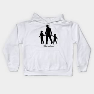 Father and Sons Kids Hoodie